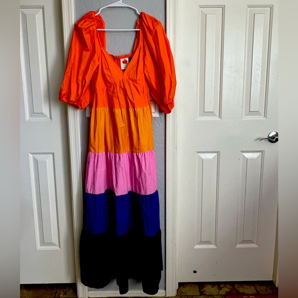 NEW - ANTHROPOLOGIE FARM DRESS - RIO DE JANEIRO